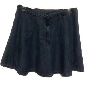 American Eagle Jean Skater Skirt Sz 8 NWT